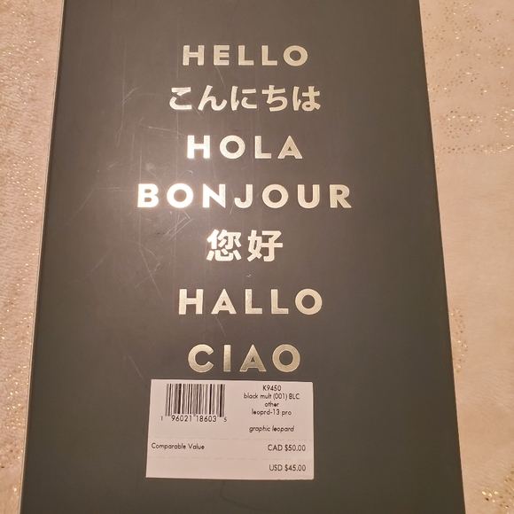 Kate Spade Graphic Leopard Flexible Case iPhone 13 PRO Phone Cover Black - Picture 5 of 5